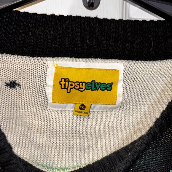 Tipsy Elves Santa Unicorn Ugly Christmas Sweater SZ xxl - Picture 7 of 11